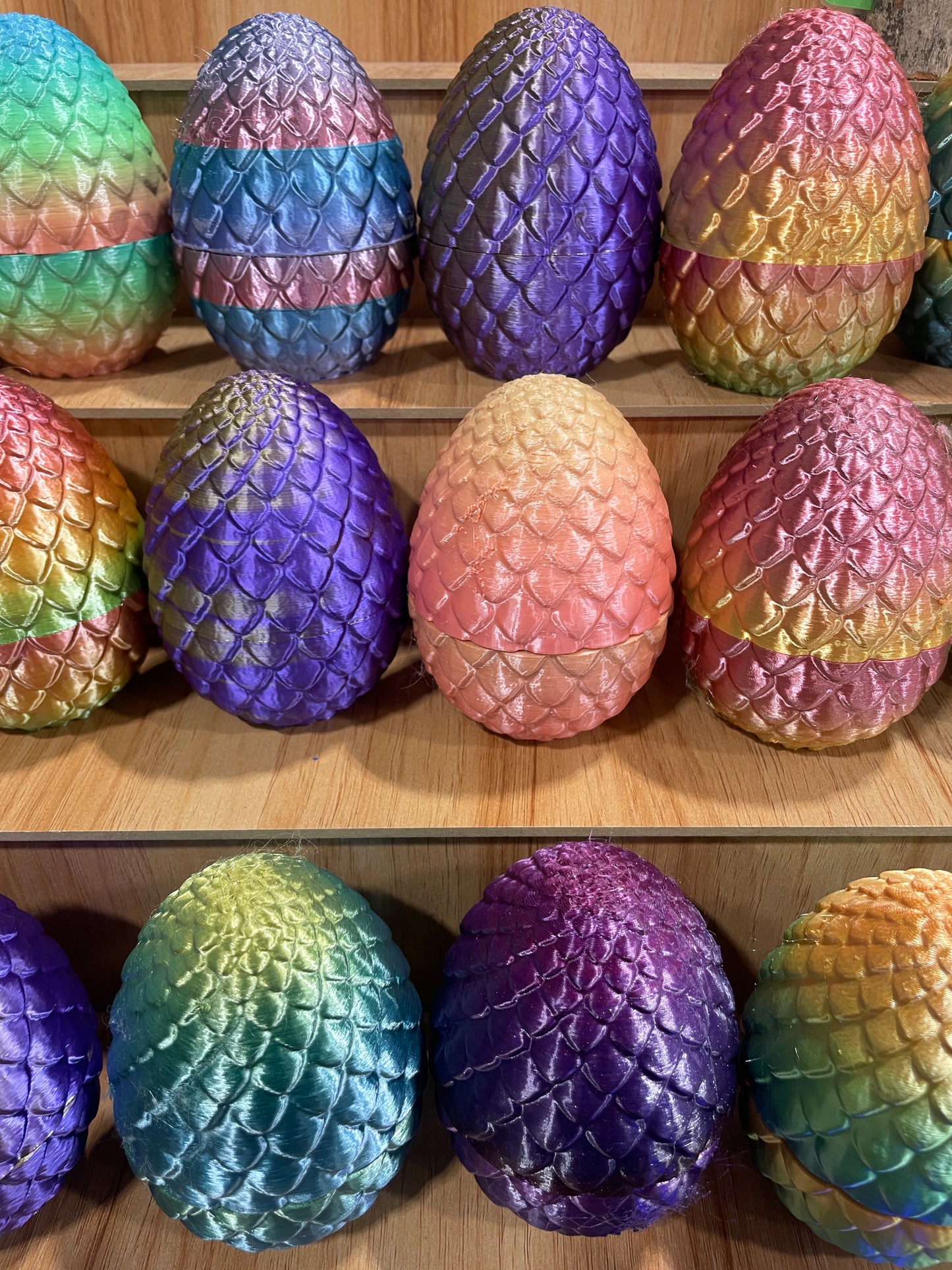 3D-Printed Surprise Dragon and Chicken Eggs - Unleash the Magic Within!