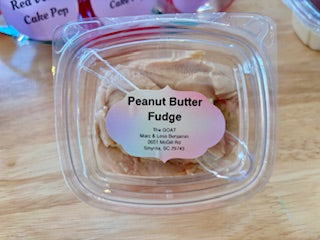 Homemade Goat Milk Fudge - 3oz