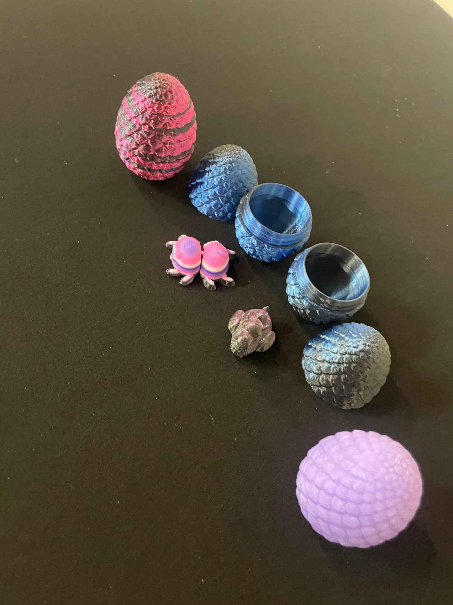 3D-Printed Surprise Dragon and Chicken Eggs - Unleash the Magic Within!