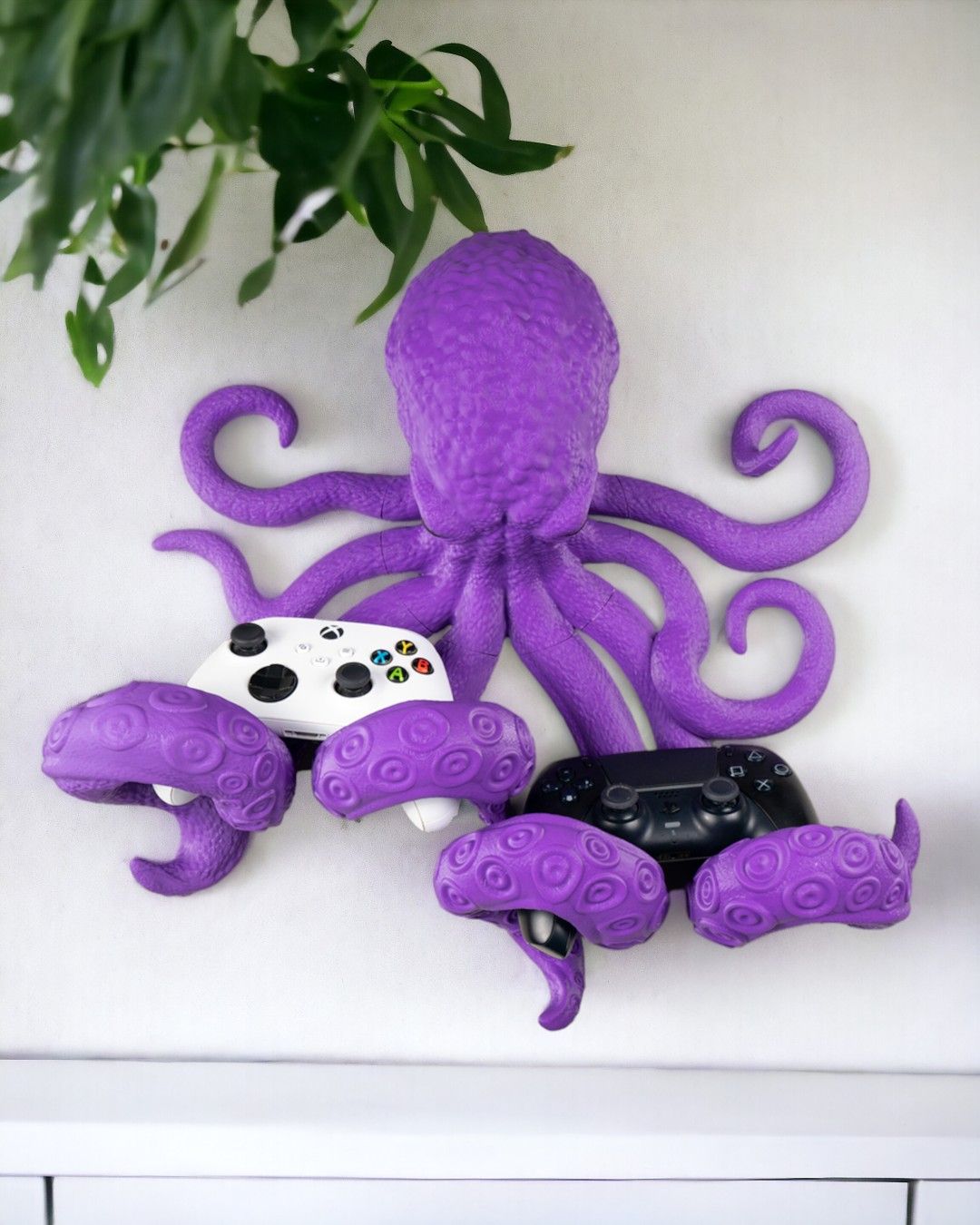 Kraken the Octopus Video Game Controller Holder