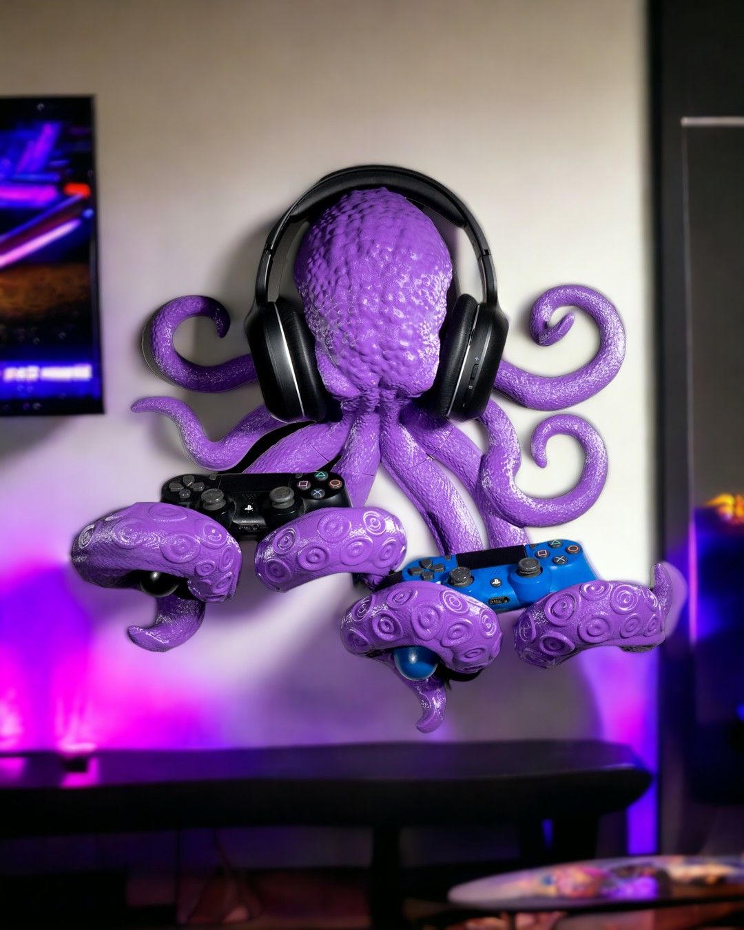 Kraken the Octopus Video Game Controller Holder