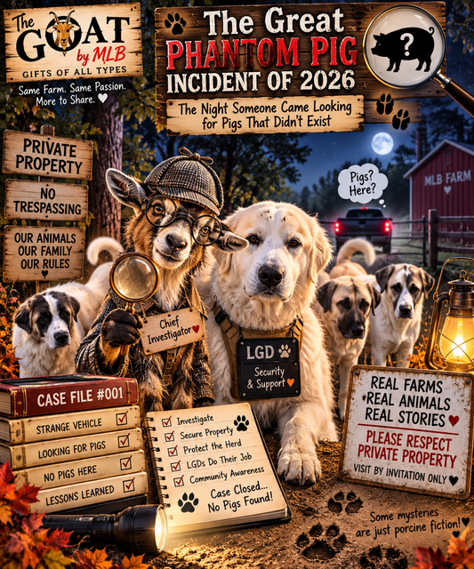 🏡 FROM OUR FARM TO YOUR FAMILY 🐖👻 The Great Phantom Pig Incident of 2026