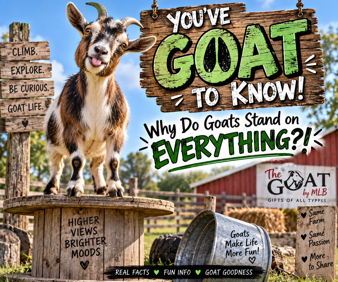 You've Goat to Know! — Why Do Goats Stand on EVERYTHING?!