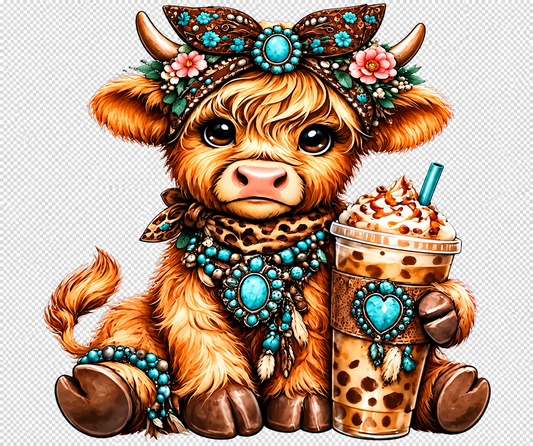 Western & Country DTF Transfers | Highland Cows, Cowgirl Ducks, Bows & Bucks | Ready to Press