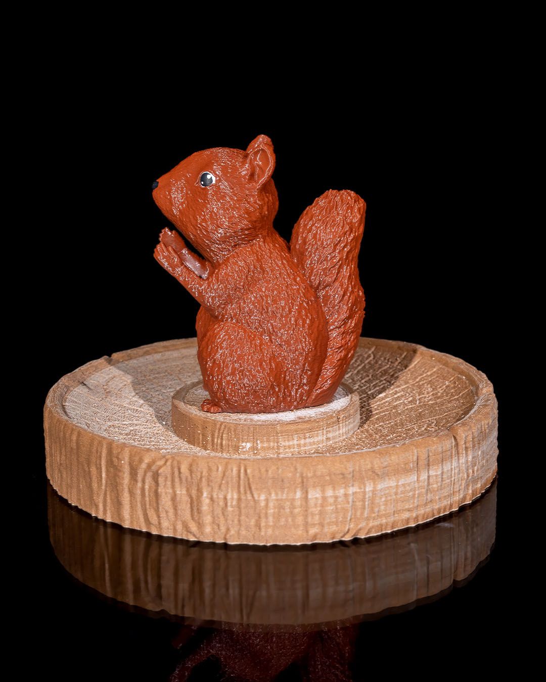 Coffee-Drinking Squirrel K-Cup Holder - A Nutty Brew and Your K-Cups Too!