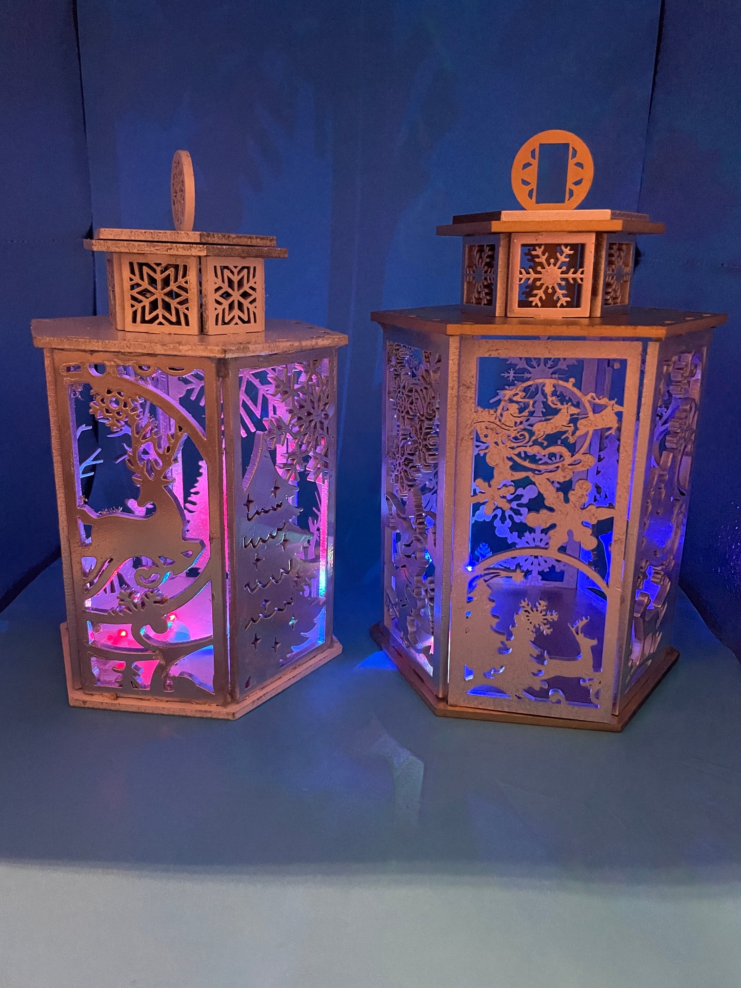 Laser Cut Lanterns