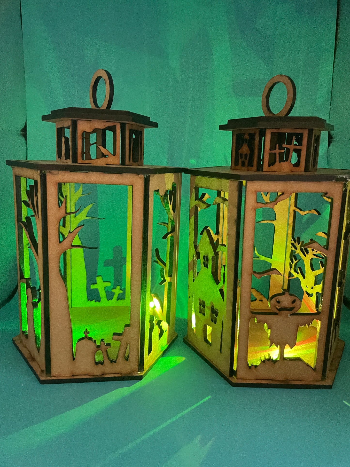 Laser Cut Lanterns