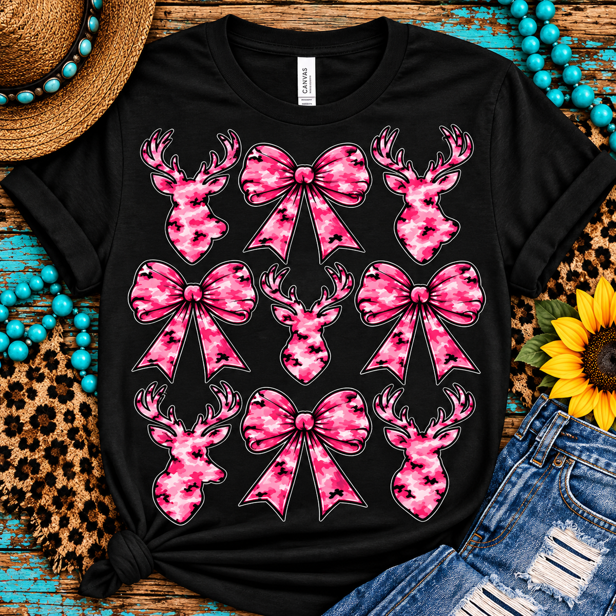 Western & Country DTF Transfers | Highland Cows, Cowgirl Ducks, Bows & Bucks | Ready to Press